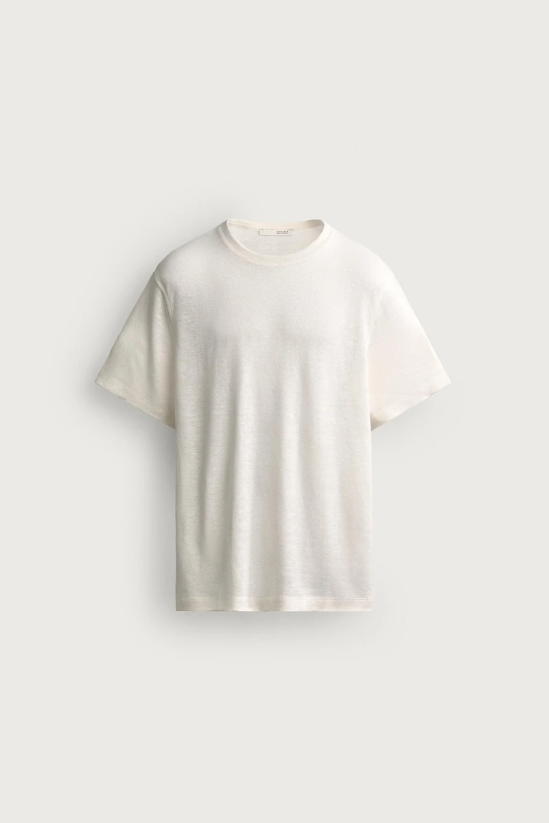 T-SHIRT REGULAR FIT CHANVRE - VISCOSE