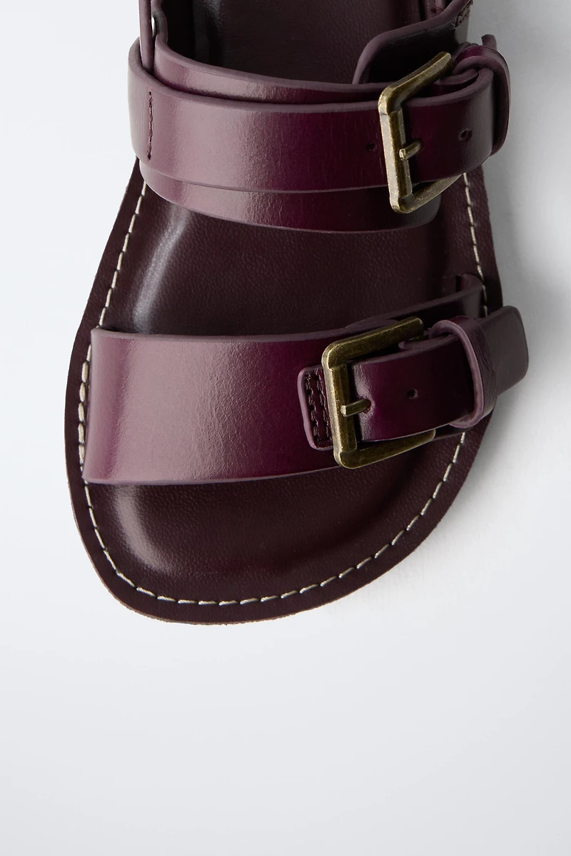 LEATHER SANDALS