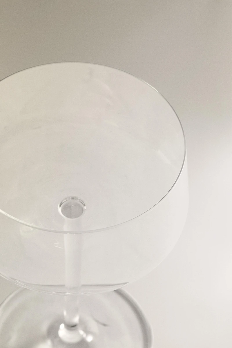 CRYSTALLINE SPARKLING WINE GLASS