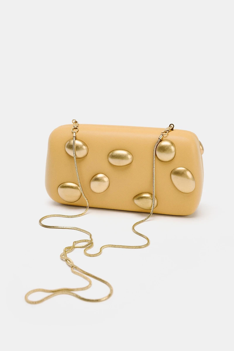 METAL APPLIQUÉ CLUTCH