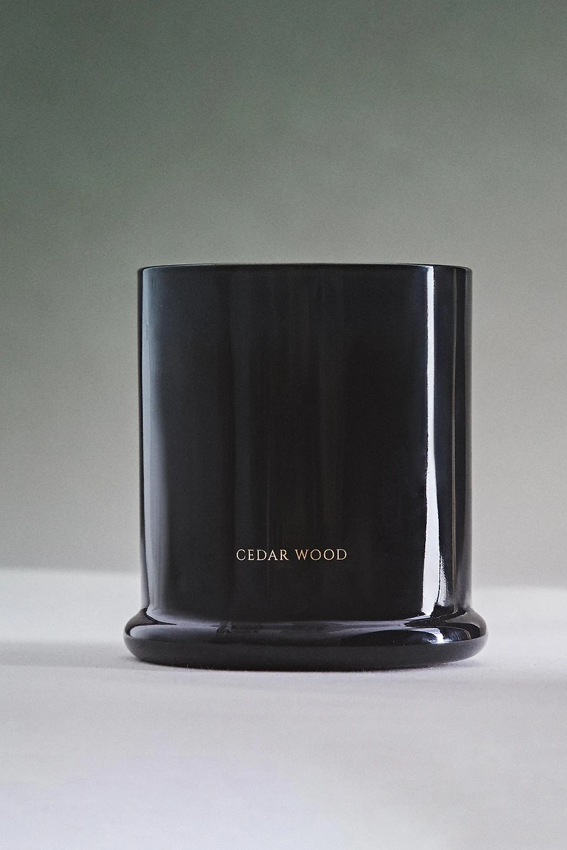 (350 G) CEDAR WOOD SCENTED CANDLE