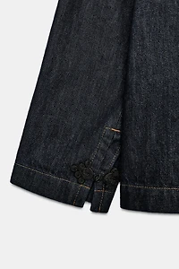 ZW COLLECTION TOGGLE DENIM JACKET