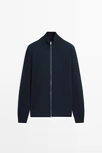 100% cotton knit cardigan