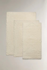 GEOMETRIC DESIGN WOOL AREA RUG