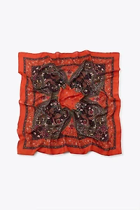 FOULARD IMPRIMÉ AVEC SOIE