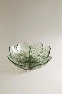CLOVER GLASS BOWL