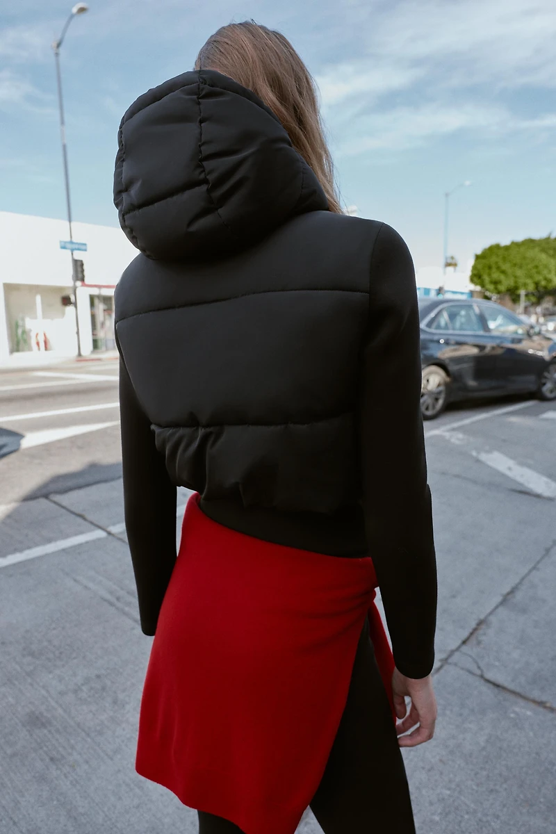 COMBINATION PUFFER JACKET