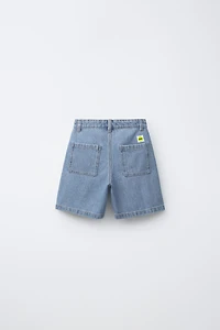 PENN © STRIPED DENIM SHORTS