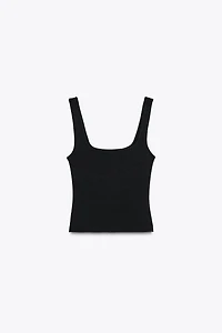 WIDE STRAP TANK TOP