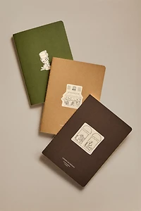 COFFEE NOTEBOOK PACK (PACK OF 3)