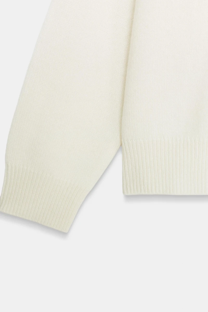 100% CASHMERE LONG SLEEVE SWEATER