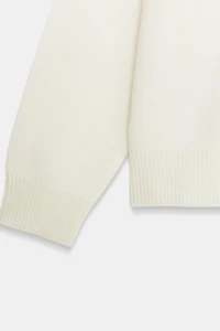 100% CASHMERE LONG SLEEVE SWEATER