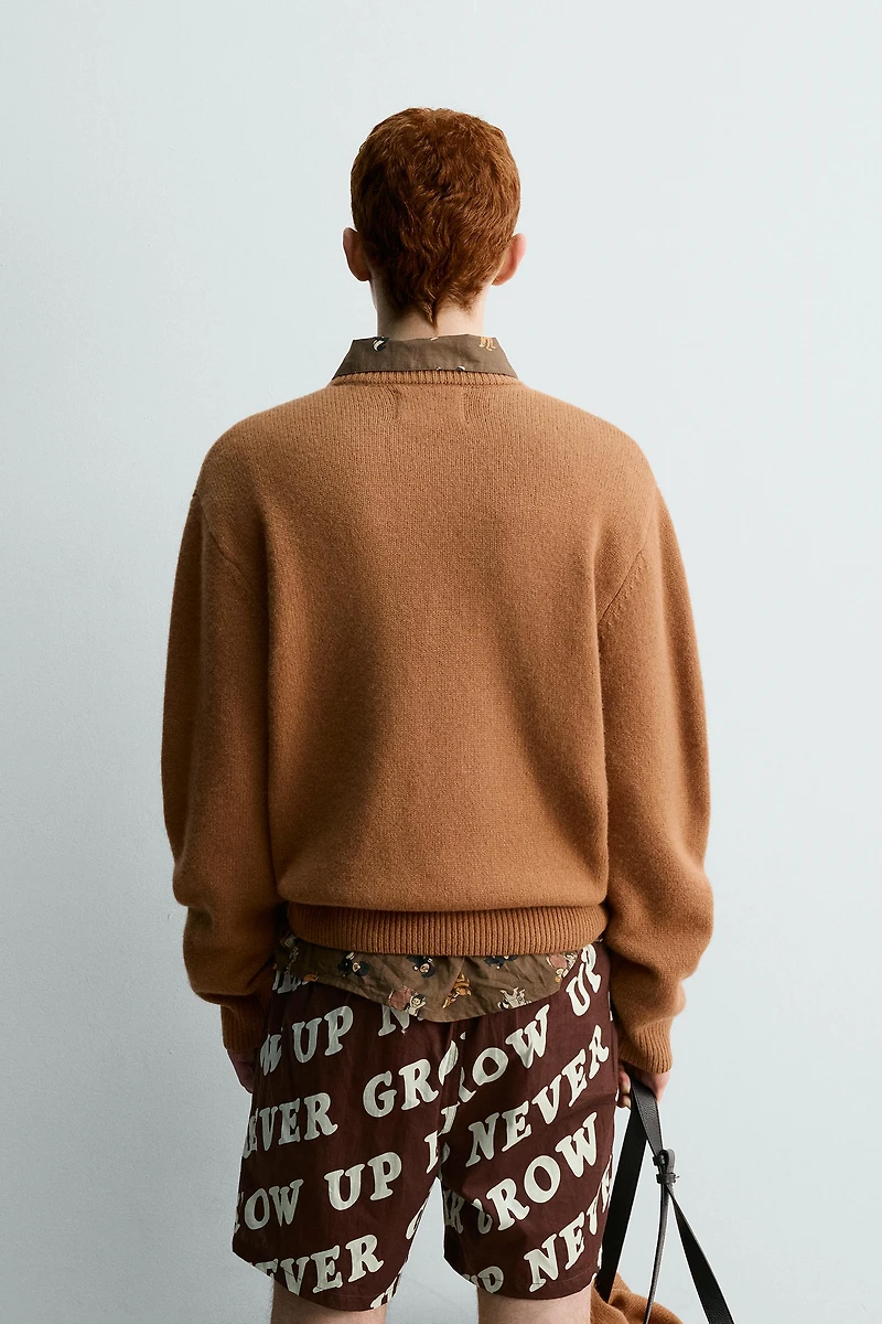 WOOL JUMPER NANA PETER PAN HARRY LAMBERT FOR ZARA X DISNEY