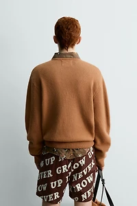 WOOL JUMPER NANA PETER PAN HARRY LAMBERT FOR ZARA X DISNEY