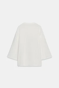OVERSIZED KNIT T-SHIRT