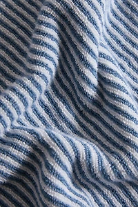 STRIPED COTTON BATH TOWEL
