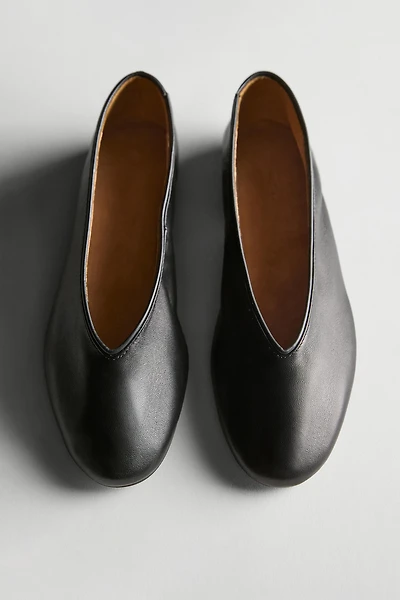 Ballerines cuir souple