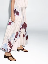 Jupe-culotte imprimée