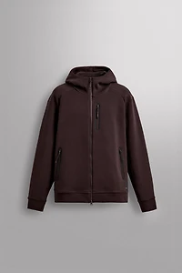 SWEAT TECHNIQUE ZIPPÉ À CAPUCHE