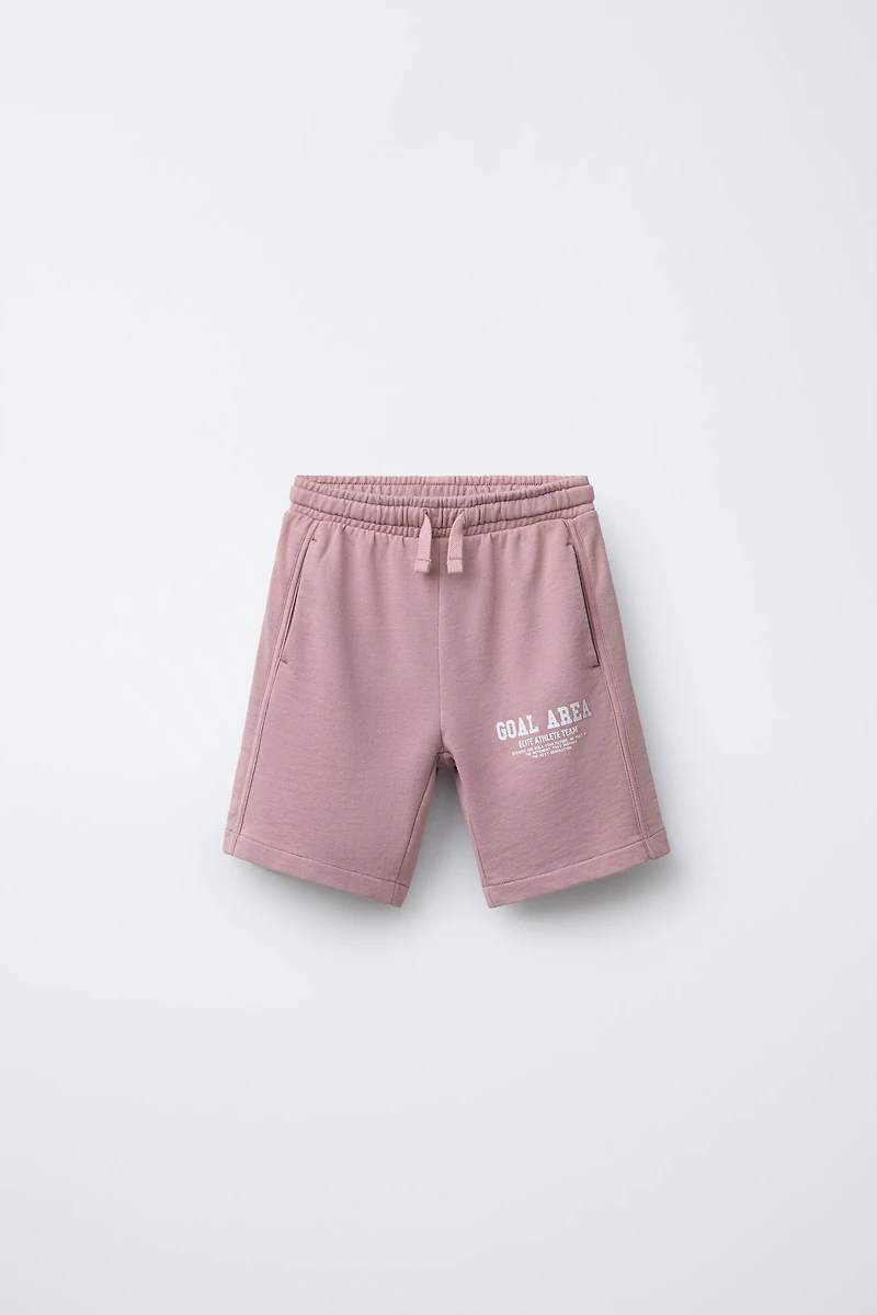 JOGGING GARMENT DYE SHORTS