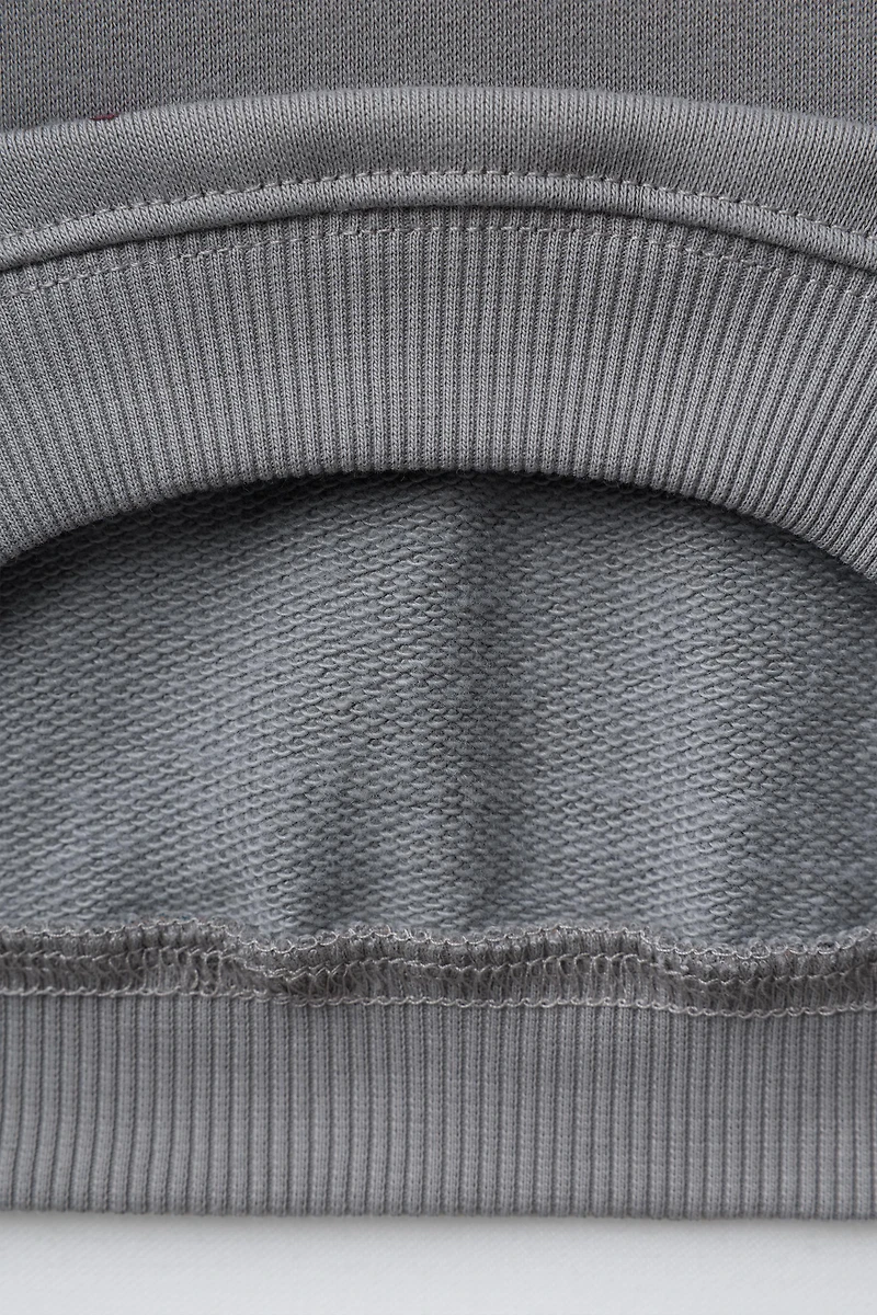 ENSEMBLE SWEAT IMPRIMÉ ET LEGGING CÔTELÉ