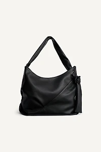 LEATHER SHOPPER BAG
