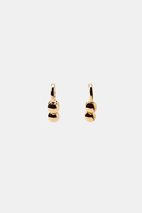 BOUCLES D'OREILLES CRÉOLES À BOULES