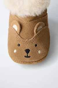 BOTTES DOUBLÉES IMPRIMÉ ANIMALIER