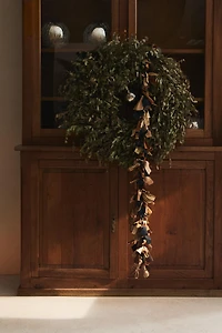 CHRISTMAS FABRIC GARLAND