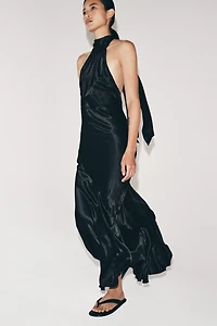 ROBE HALTER SATINÉE ZW COLLECTION