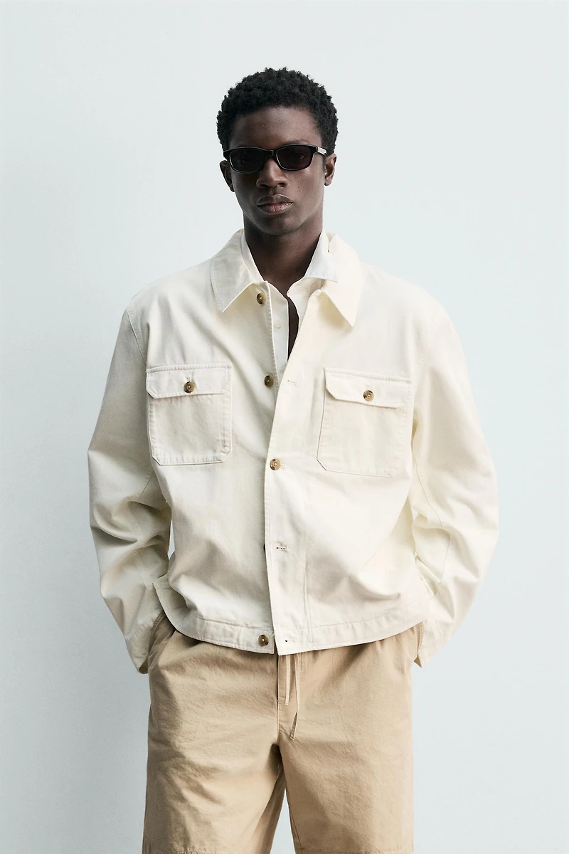 REGULAR FIT POCKET JACKET