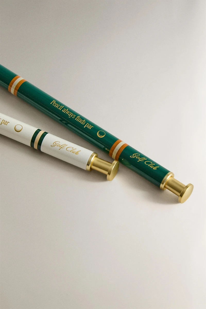 GOLF PEN AND MECHANICAL PENCIL SET (SET OF 2)