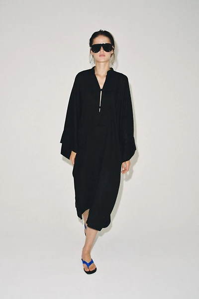 ROBE TUNIQUE À BRANDEBOURGS ZW COLLECTION