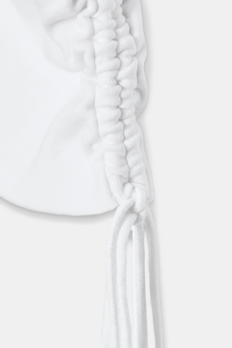 TOP FLAMÉ AVEC CEINTURE
