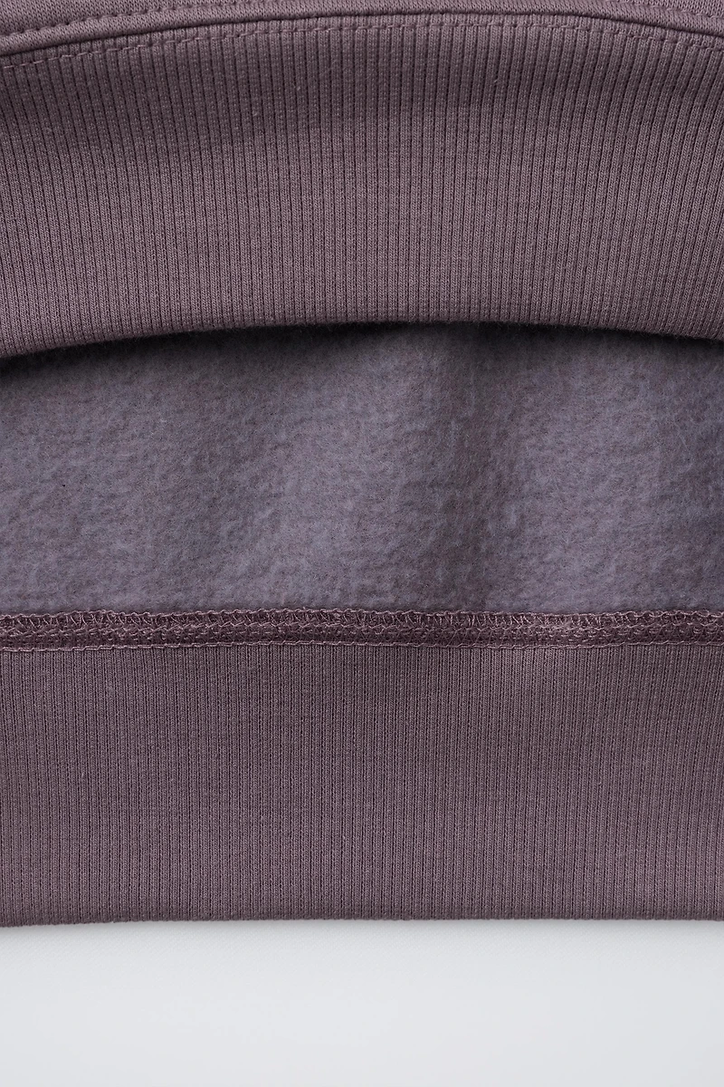SWEAT À IMPRIMÉ INSCRIPTION