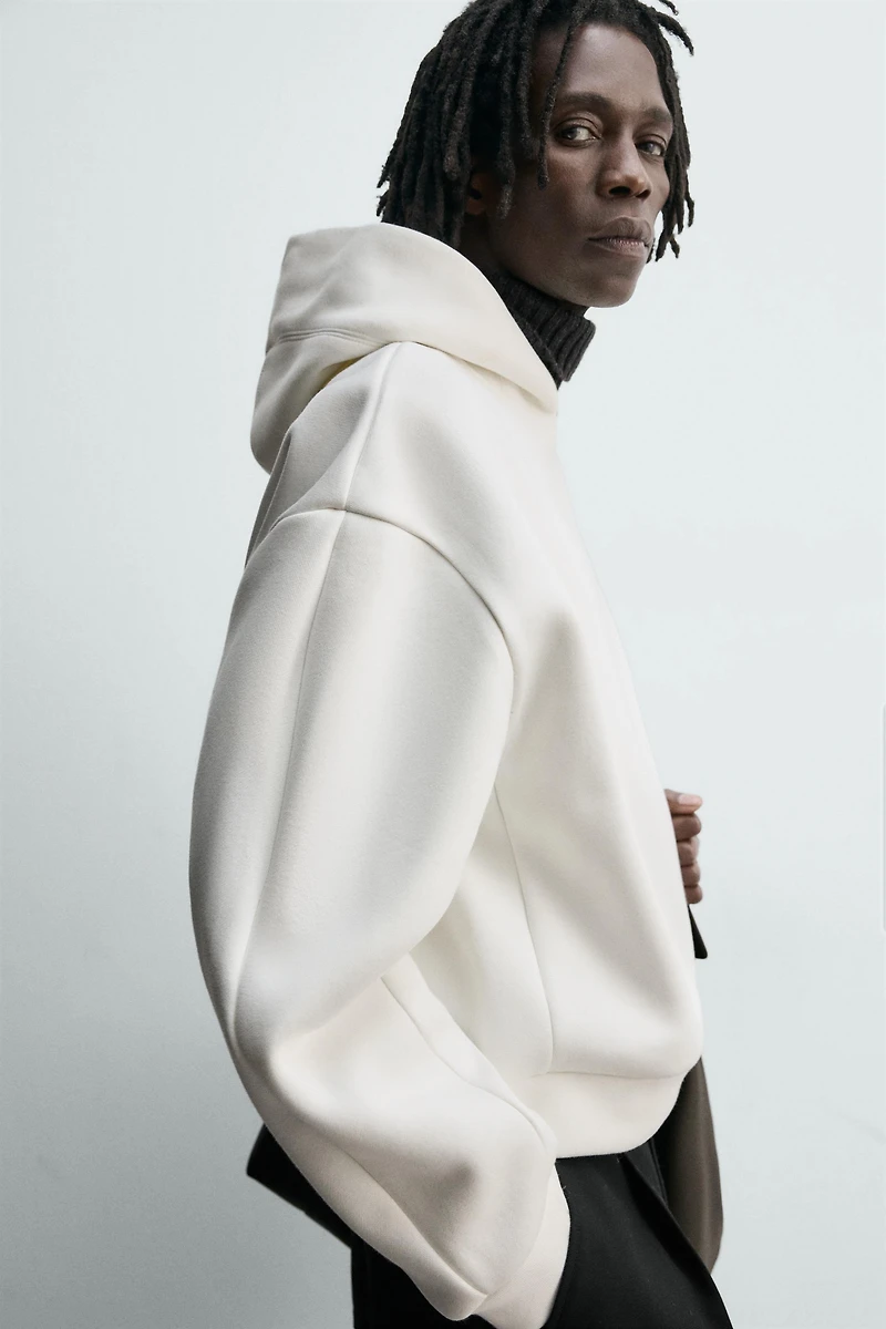 COMPACT HOODIE SWEATSHIRT