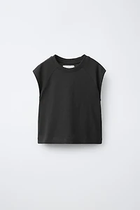 PLAIN RAGLAN SLEEVE T-SHIRT