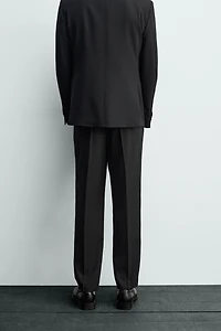 WOOL BLEND SUIT PANTS