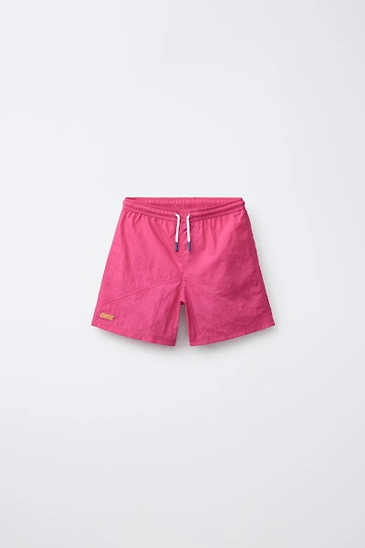 6-14 YEARS/ LOGO SWIM SHORTS