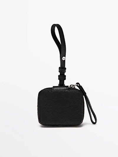 Nappa leather AirPods case