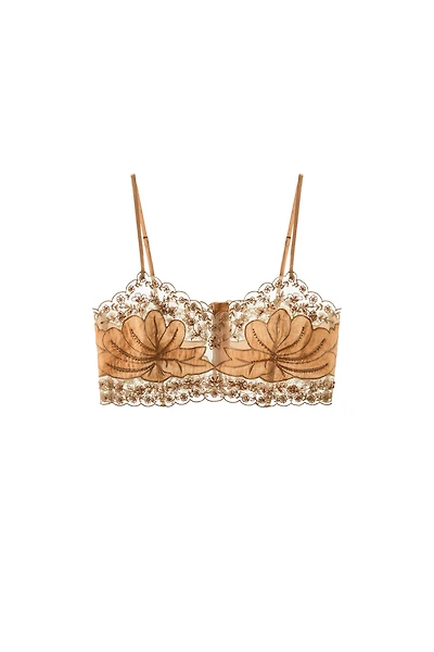 BEADED EMBROIDERED COMBINATION TOP