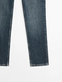Mid-rise slim fit jeans