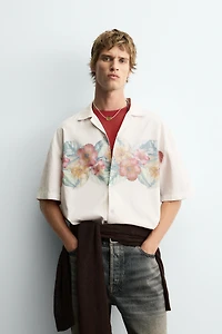 CHEMISE À IMPRIMÉ FLORAL