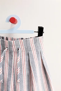 ZARA TIMELESS - PANTALON LARGE À RAYURES