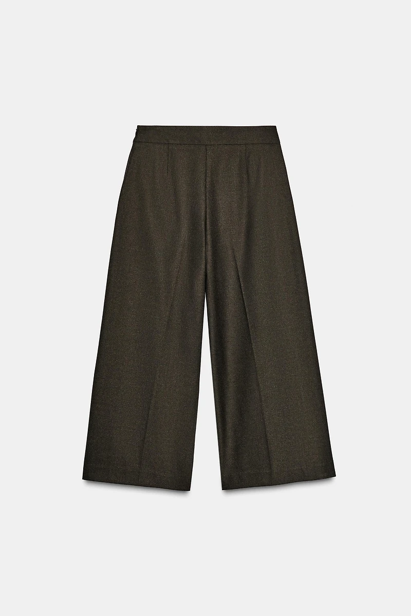 BUTTONED CULOTTES