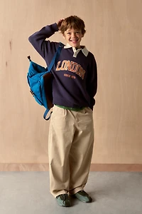 PULL POLO EN MAILLE VARSITY