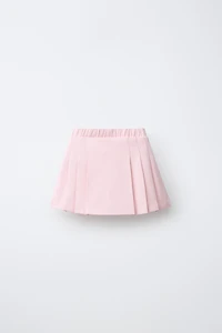 BOX PLEAT PIQUÉ SKORT