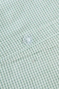CHECK SEERSUCKER DUVET COVER