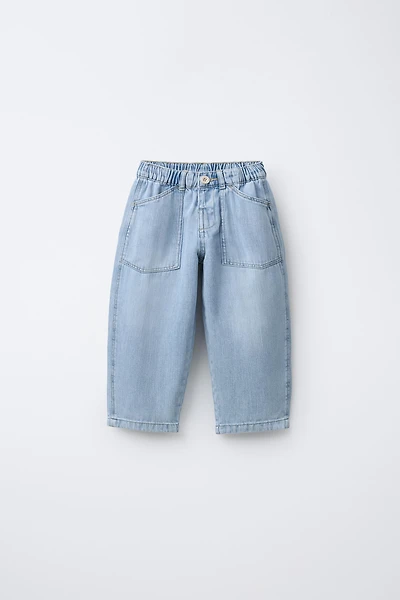 FLOWY BAGGY JEANS