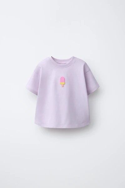CROCHET PATCH T-SHIRT